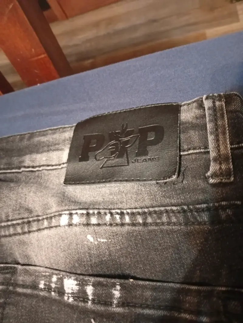 Jeans negros desgastados para hombre PVP - 4