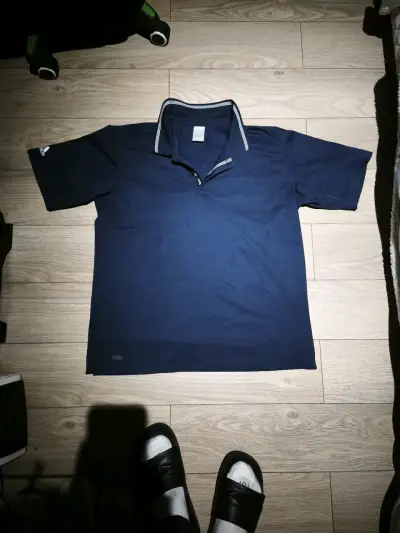 Polera deportiva azul Adidas para hombre - miniatura 1