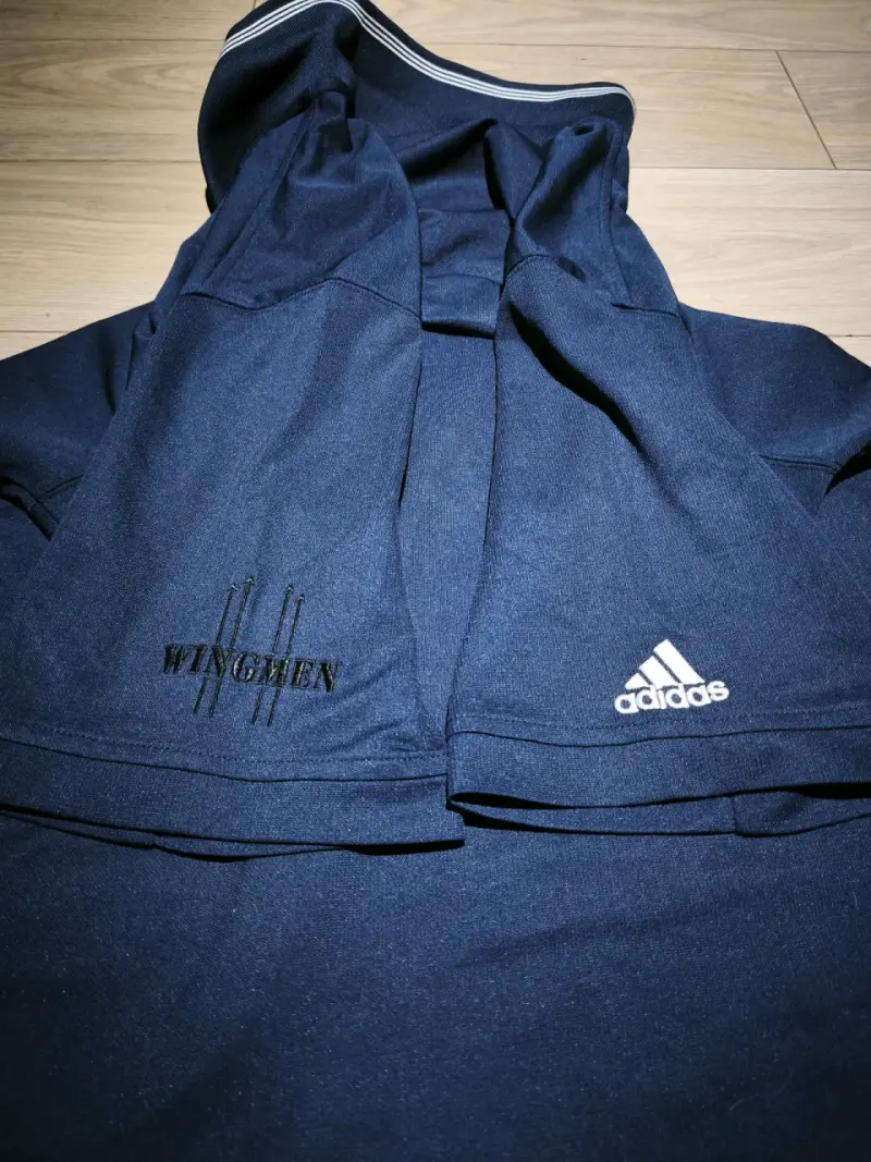 Polera deportiva azul Adidas para hombre - 2