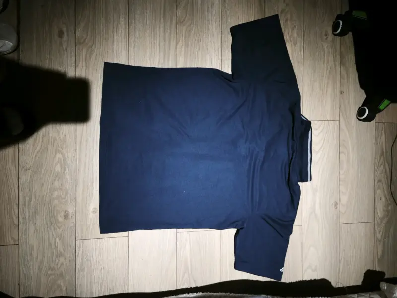 Polera deportiva azul Adidas para hombre - 3