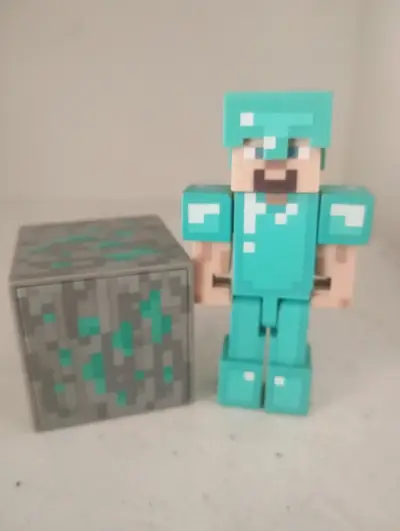 Figura de minecraft "steve" original - miniatura 1