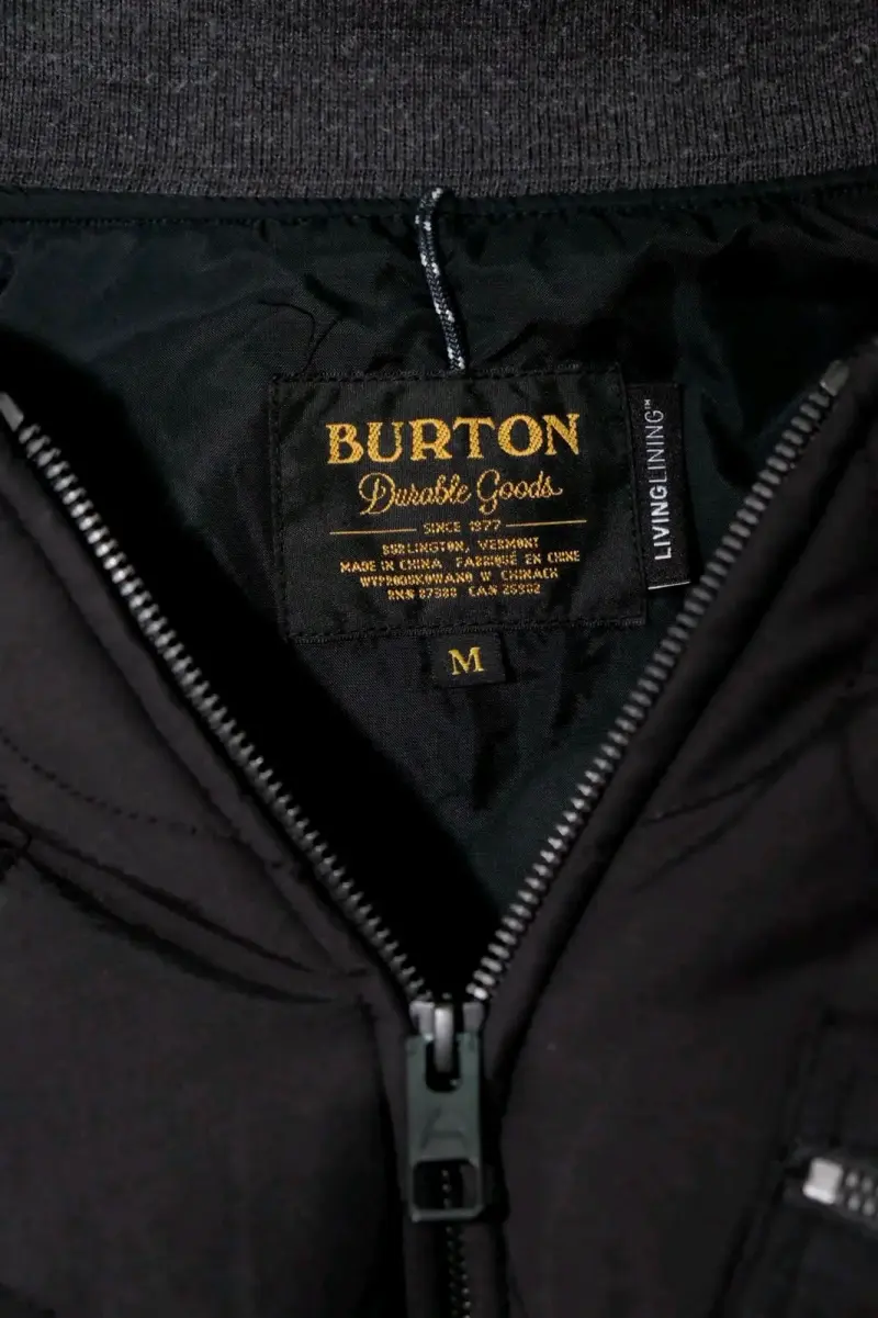 Chaqueta Burton Mallet negra para hombre - 3
