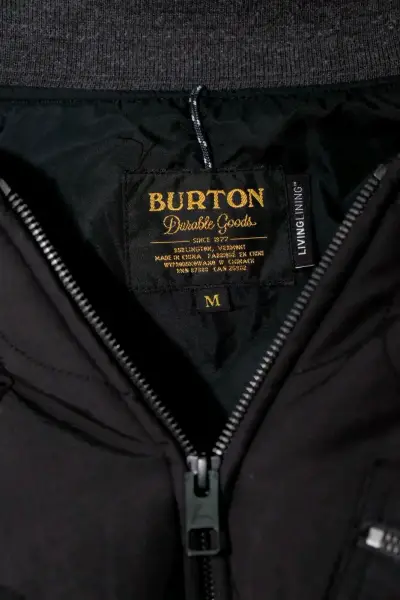 Chaqueta Burton Mallet negra para hombre - miniatura 3