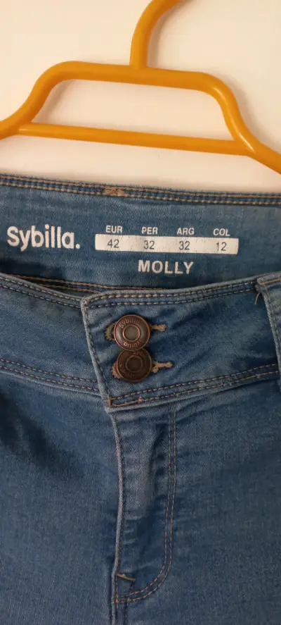 Jeans ajustados azules Sybilla Molly - miniatura 2