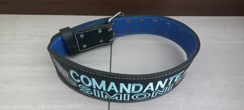 Cinturón de levantamiento de pesas Comandante Simioni - 2