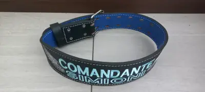 Cinturón de levantamiento de pesas Comandante Simioni - miniatura 2