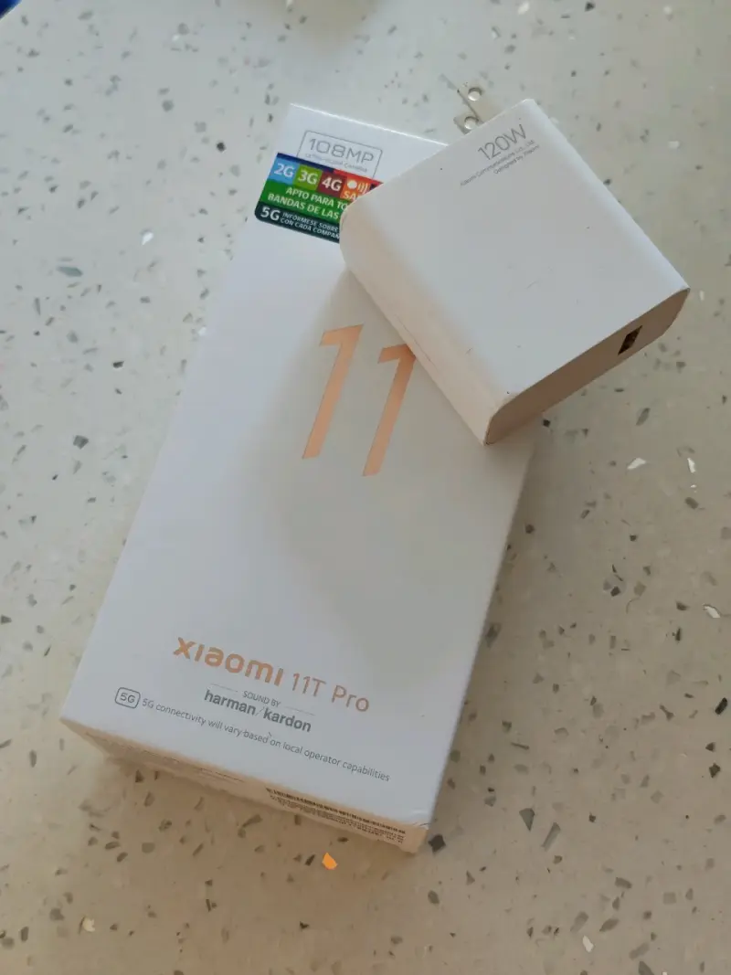 Smartphone Xiaomi 11T Pro 256GB Blanco - 5