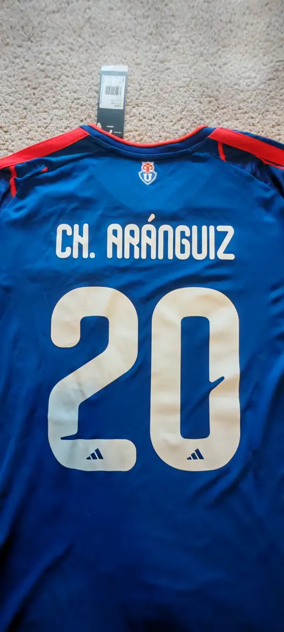 Autografiada por Ch.Aránguiz/La U/Adidas 2023 - 3