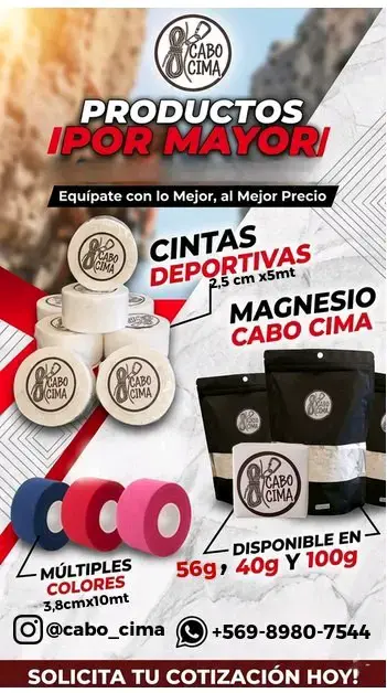 Cintas Deportivas y Magnesio Cabo Cima - 1
