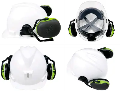 Casco de Seguridad 3M con Orejeras Peltor - miniatura 1