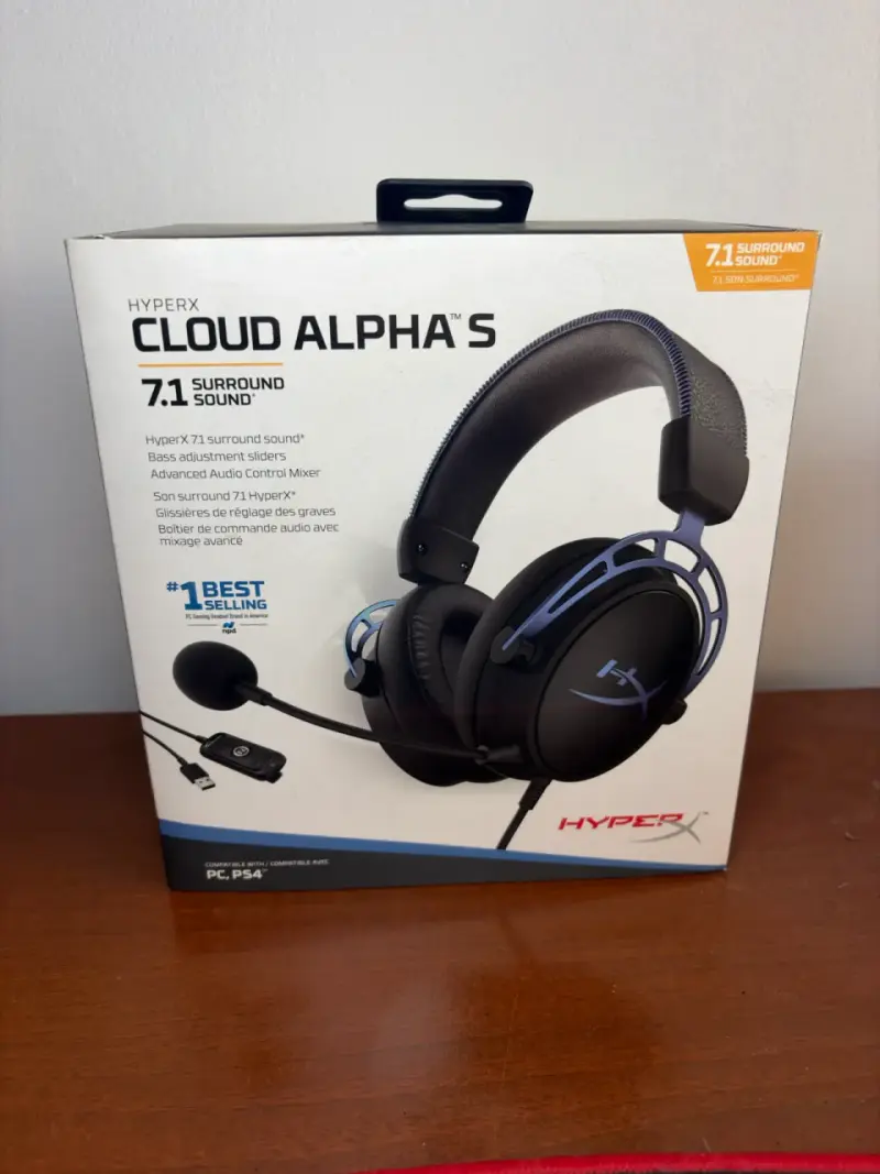 Audífonos HyperX Cloud Alpha S - 1