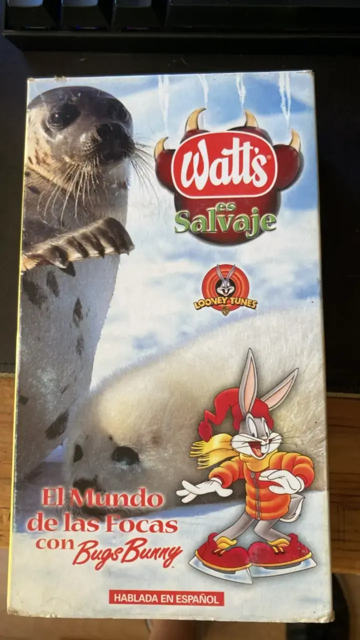 Colección VHS Watts Salvaje con Bugs Bunny - 3
