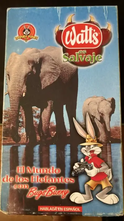 Colección VHS Watts Salvaje con Bugs Bunny - miniatura 4