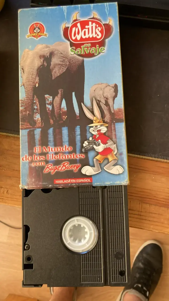 Colección VHS Watts Salvaje con Bugs Bunny - 5