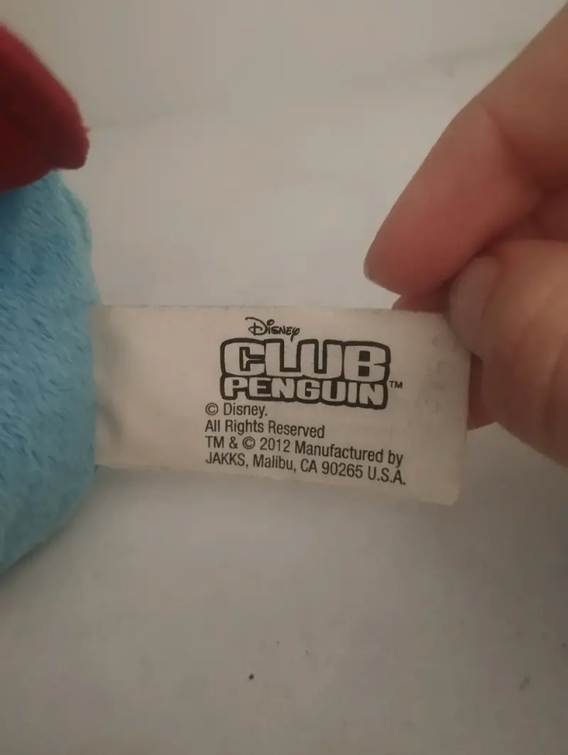 Peluche Club Penguin "puffle" - 2