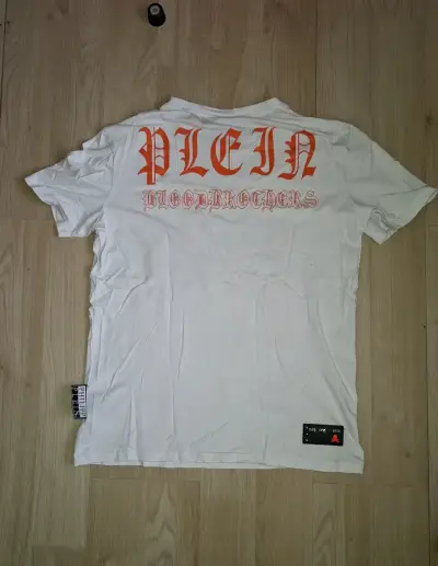 Polera Philipp Plein Blanca con Diseño de Tigre - miniatura 2