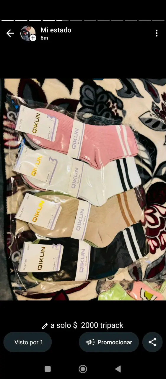 Pack de calcetines Qikun para hombre y mujer - 1