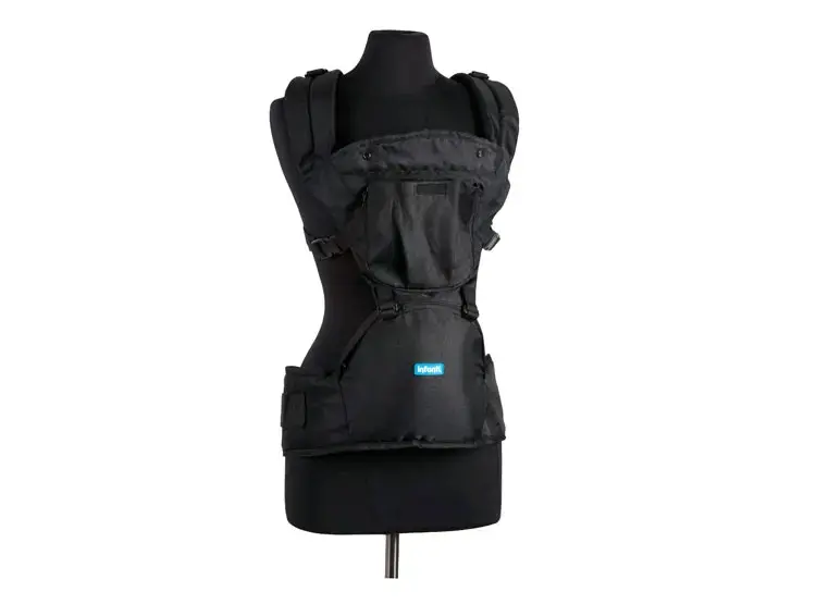 Mochila portabebé Infanti ergonómica negra - 1
