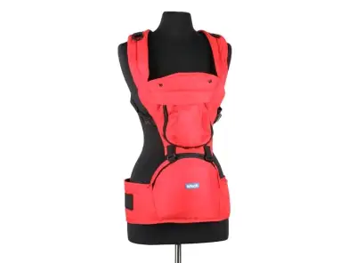 Mochila portabebé Infanti ergonómica negra - miniatura 2