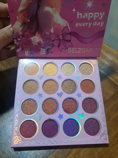Paleta de sombras Belzgmee con colores vibrantes - miniatura 1