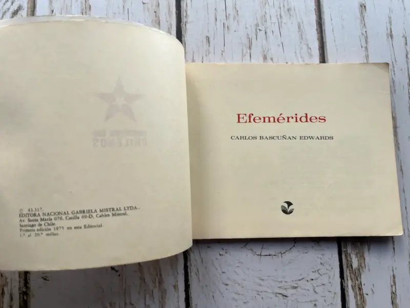 Efemérides Nacionales de Carlos Bascuñán Edwards - 3