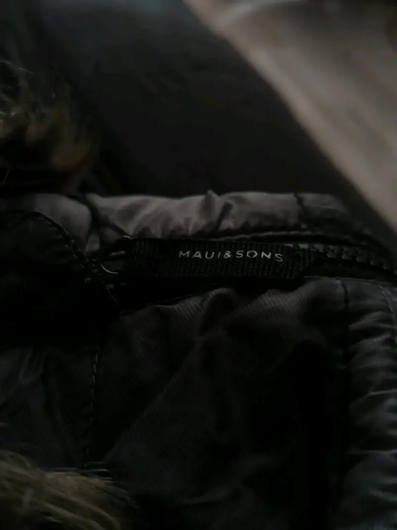 Chaqueta de invierno con capucha de piel Maui & Sons - 4