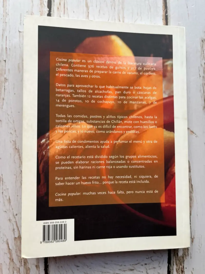 Libro Cocina Popular de Mariana Bravo Walker - 2