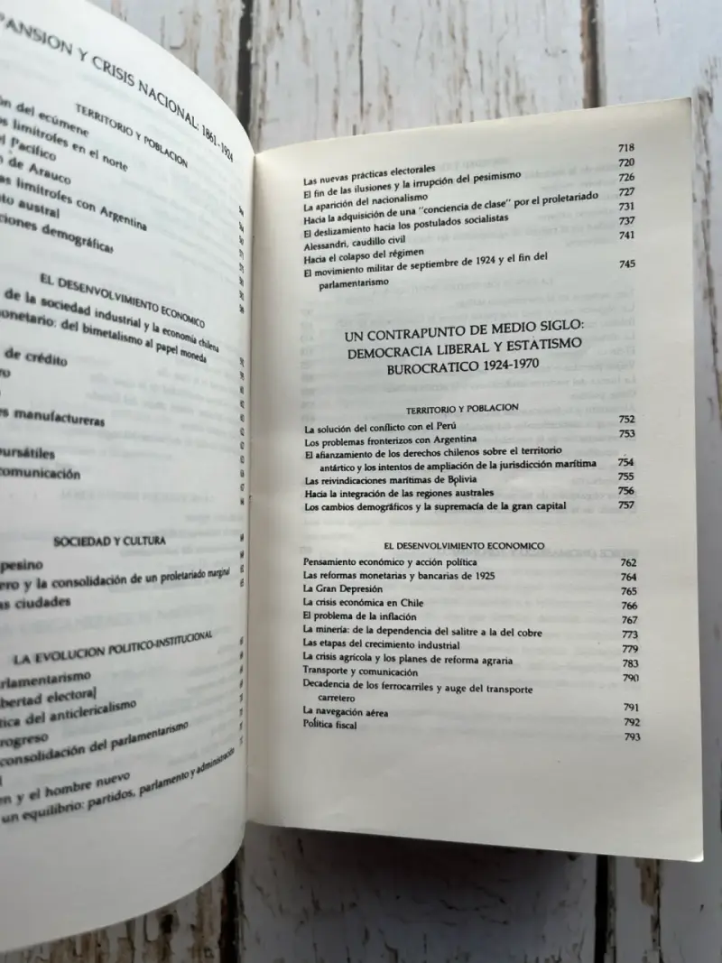 Libro Historia de Chile Editorial Universitaria - 3