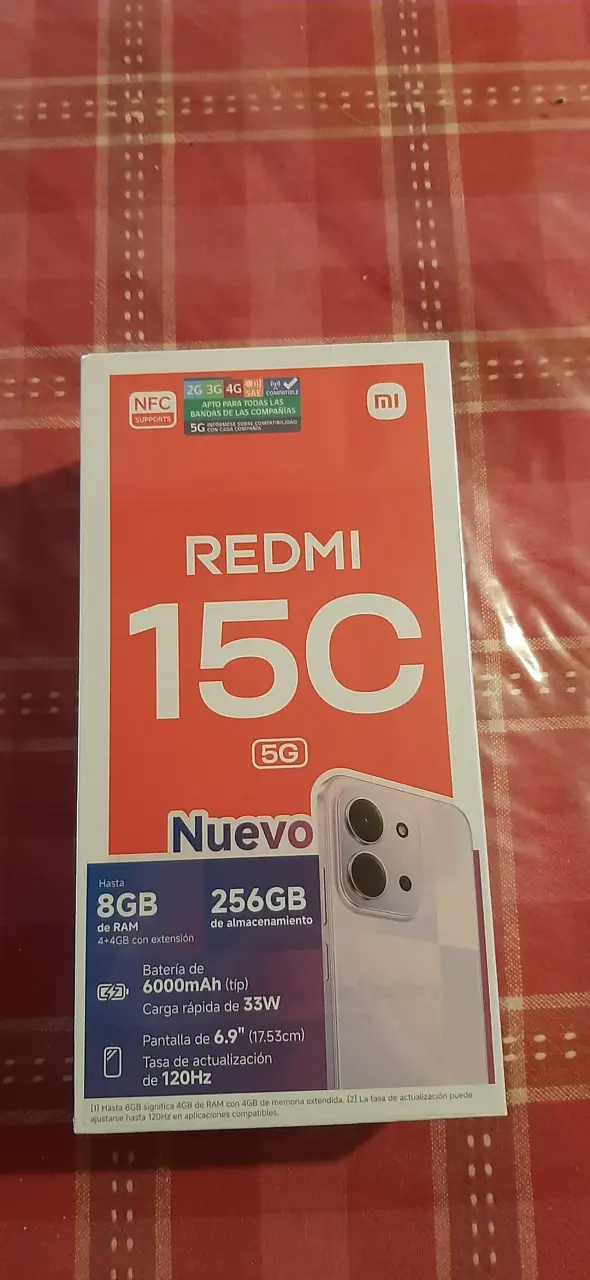 Smartphone Xiaomi Redmi 15C 5G 256GB Nuevo - 2