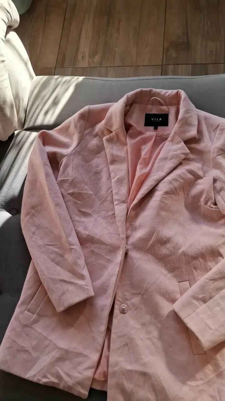 Blazer rosa elegante para mujer marca Vila - 3