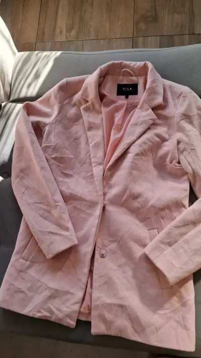 Blazer rosa elegante para mujer marca Vila - miniatura 4