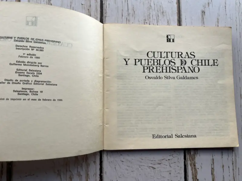 Culturas y Pueblos de Chile Prehispano / Osvaldo S - 3