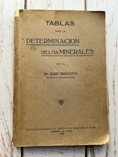 Tablas para la Determinación de los minerales - miniatura 1