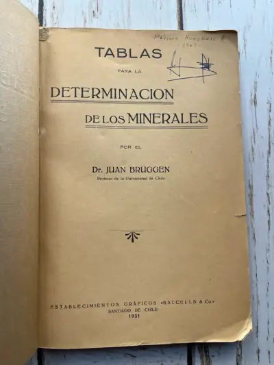 Tablas para la Determinación de los minerales - miniatura 3