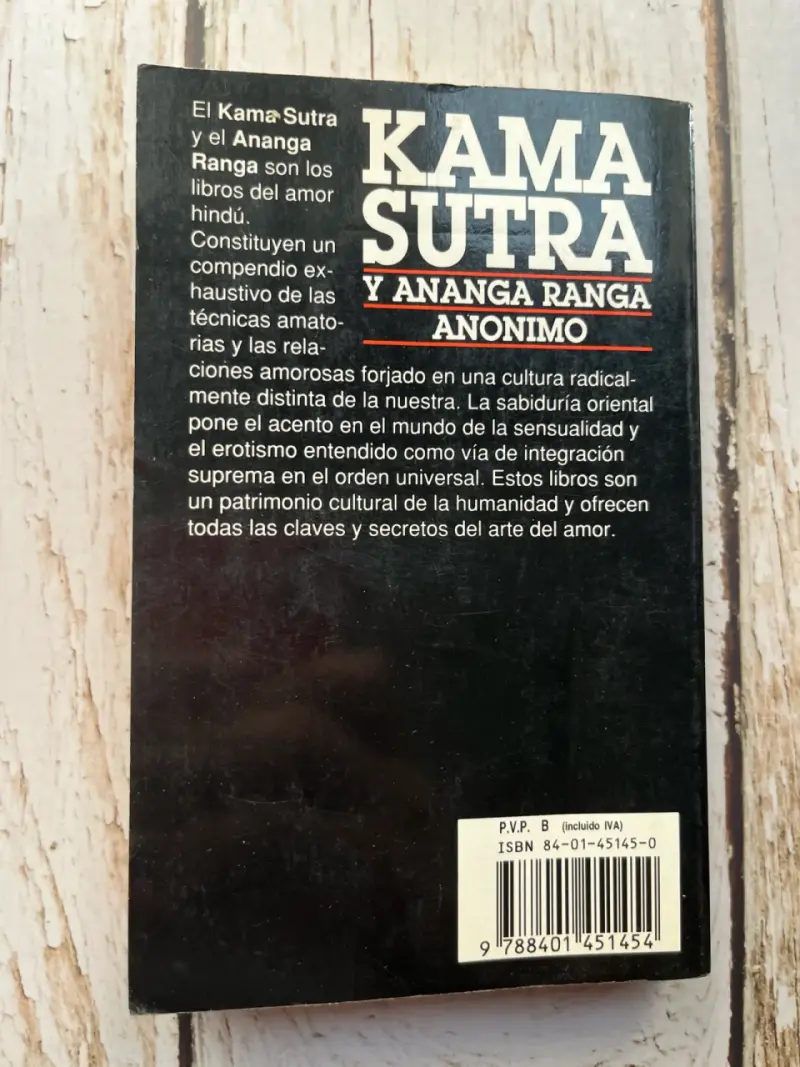 Libro Kama Sutra y Ananga Ranga Anónimo - 2