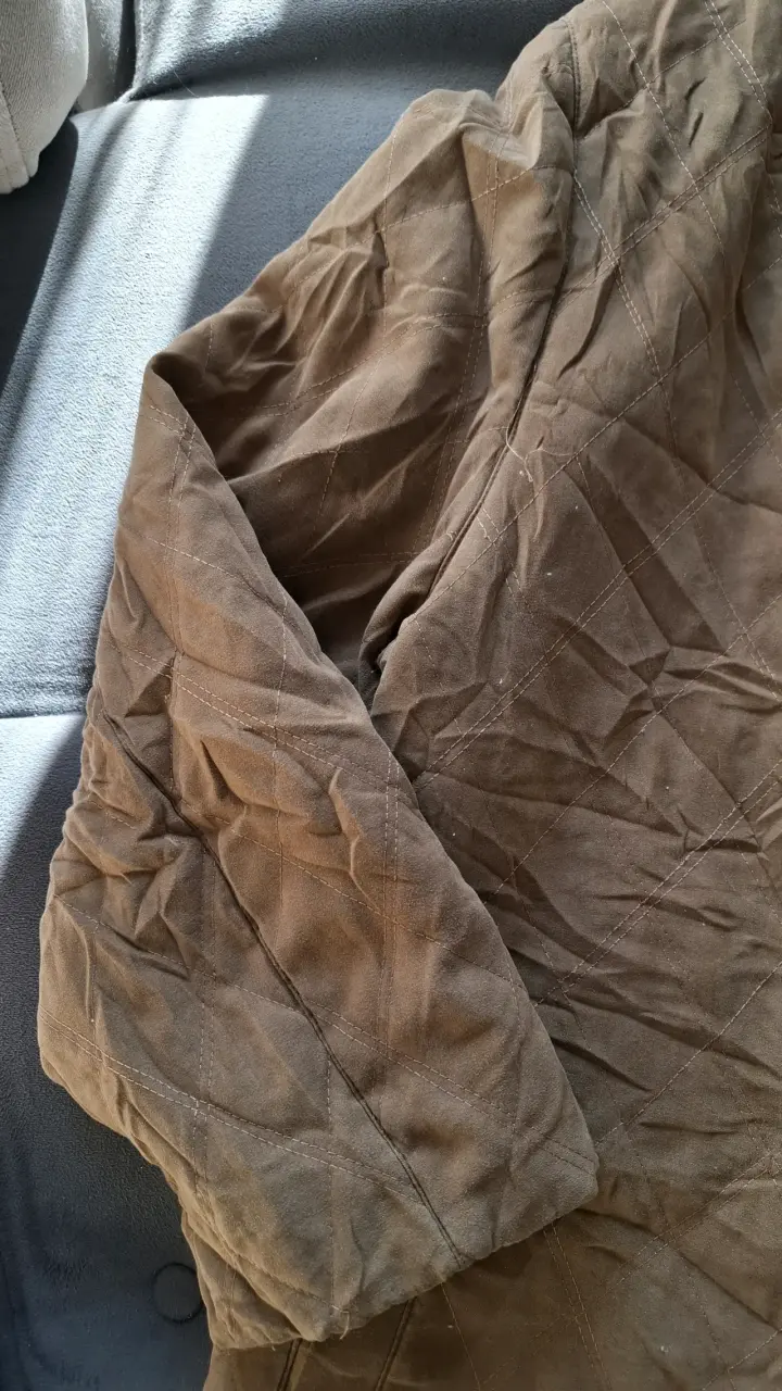 Chaqueta acolchada marrón para mujer - 3