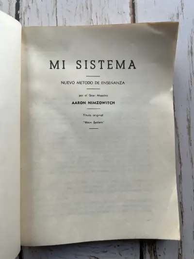 Mi Sistema de Ajedrez por Nimzowitch - miniatura 2