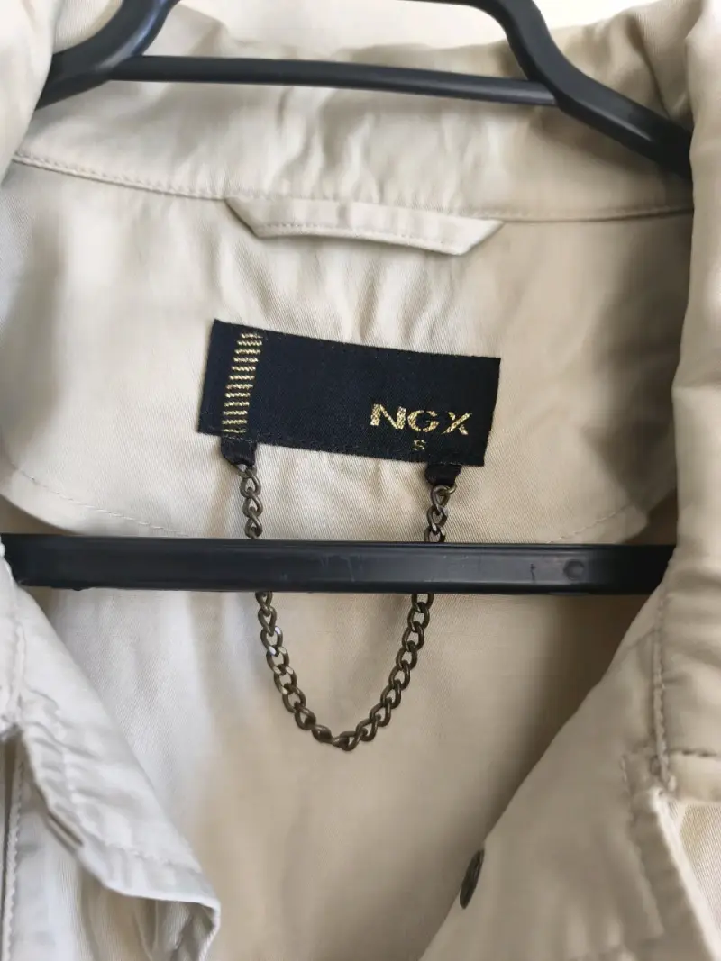 Chaqueta corta beige NGX Talla S - 2