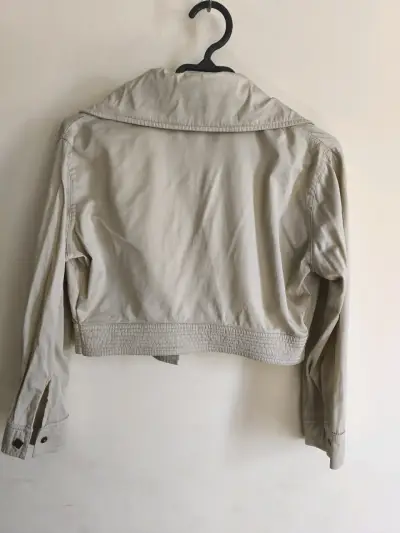 Chaqueta corta beige NGX Talla S - miniatura 5