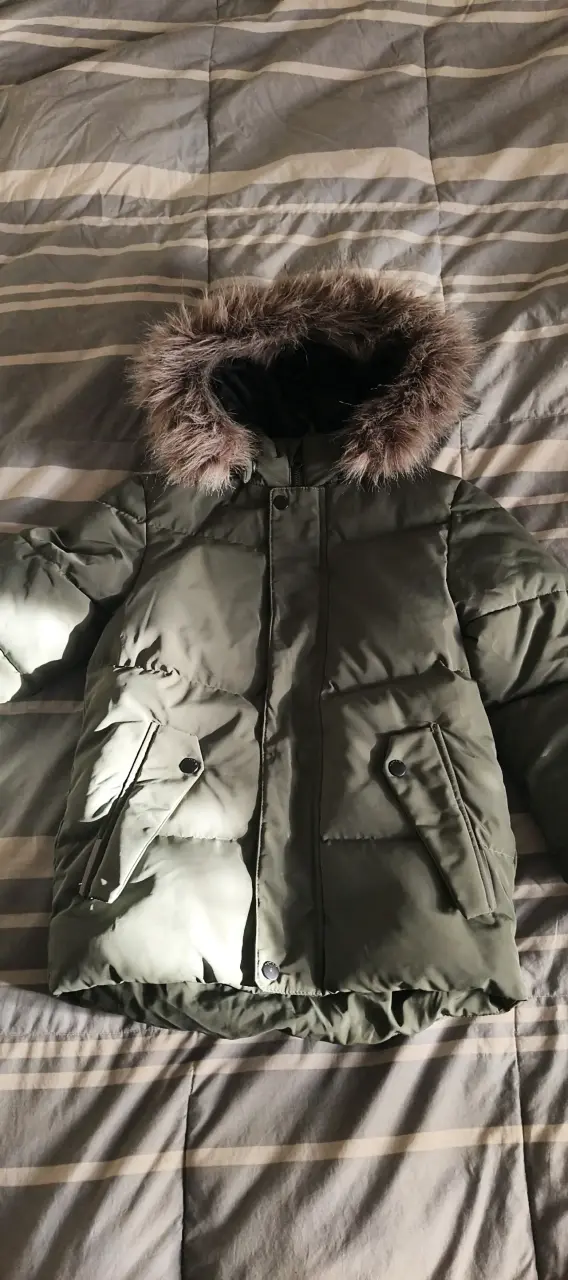 Parka Térmica Niña Talla 6 (116 cm) - Importada d - 1