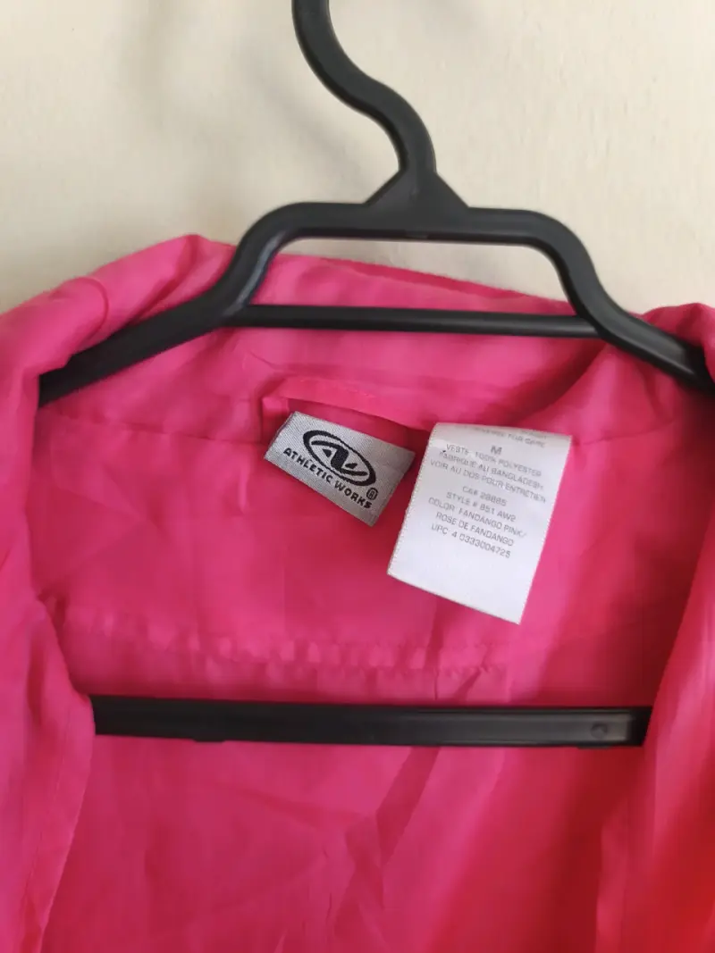 Chaqueta deportiva rosa para mujer - 2