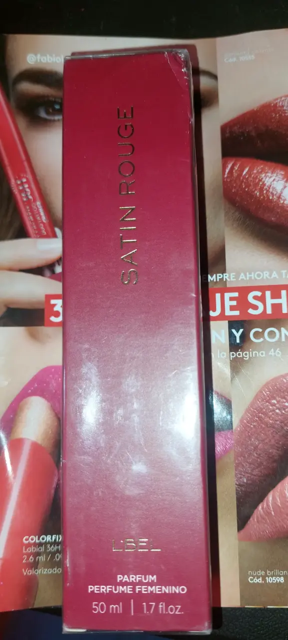 Perfume Femenino Satin Rouge 50 ml