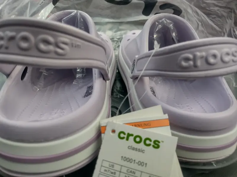 Zuecos Crocs Classic Lavanda Talla 7 - 4