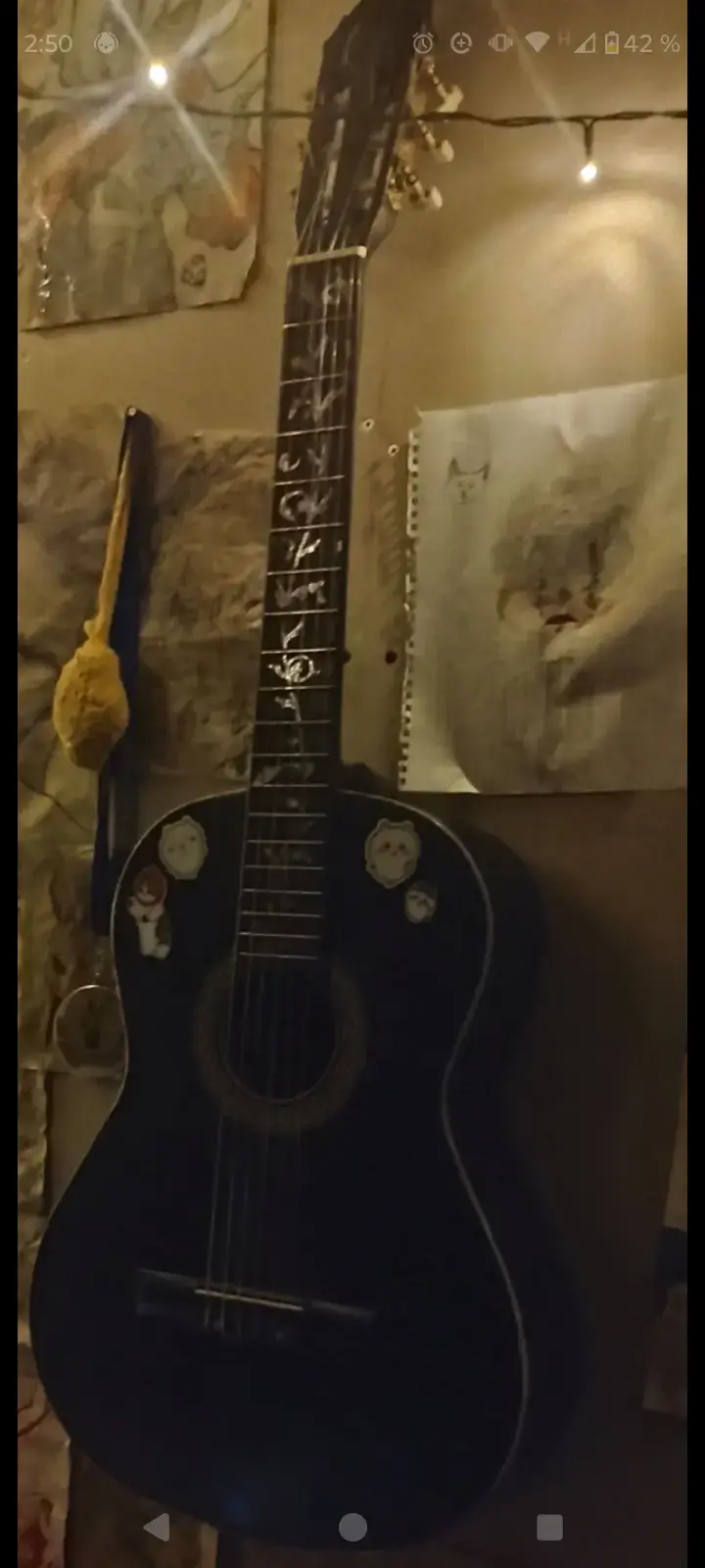 Guitarra acústica + funda