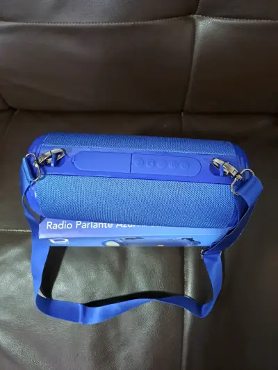 Radio parlante azul con Bluetooth D-Tech - miniatura 3