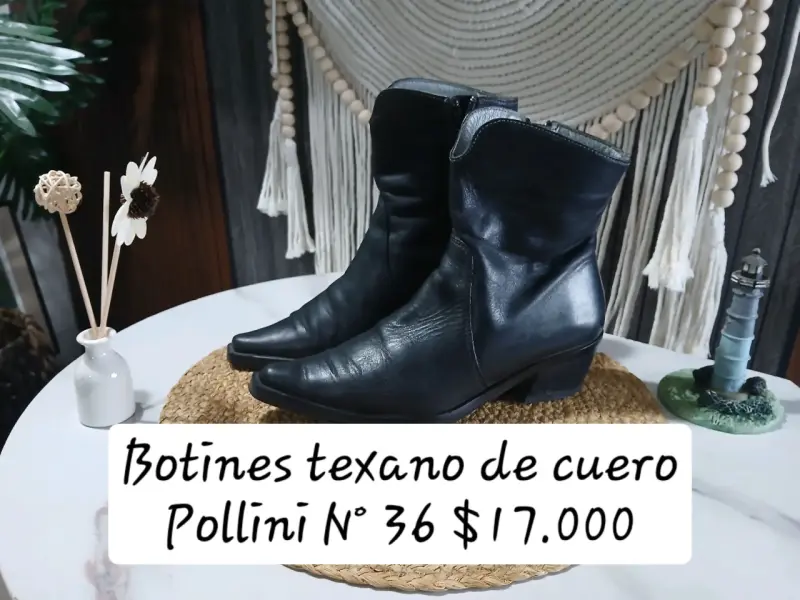 Botas Texanas de Cuero N° 36 - 5