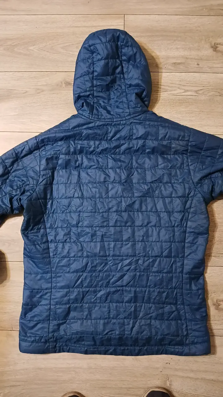 Chaqueta Patagonia Azul con Capucha talla M - 5