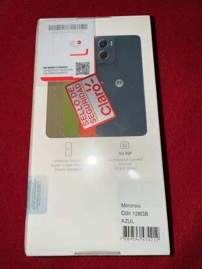 Smartphone Motorola Moto G06 128GB Azul - miniatura 2