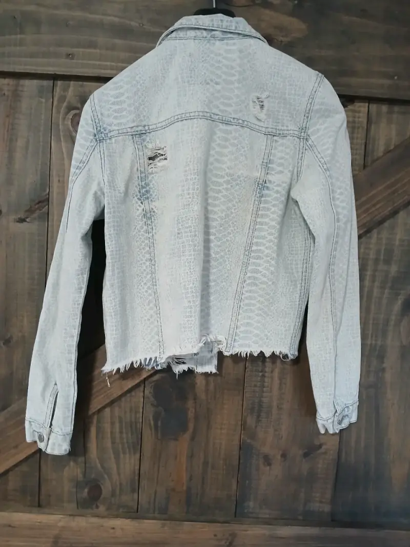 Chaqueta de mezclilla Maui & Sons con diseño desgastado - 2
