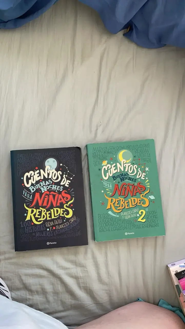 Set de libros Cuentos de Buenas Noches para Niñas Rebeldes